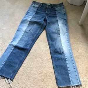 BDG High Rise Straight & Narrow Jean-Spliced